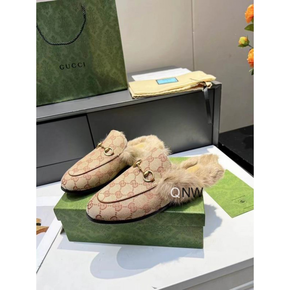 Gucci half slippers 36-46 fur Shoes