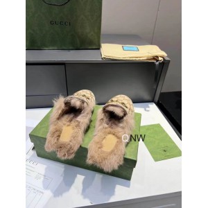 Gucci half slippers 36-46 fur Shoes