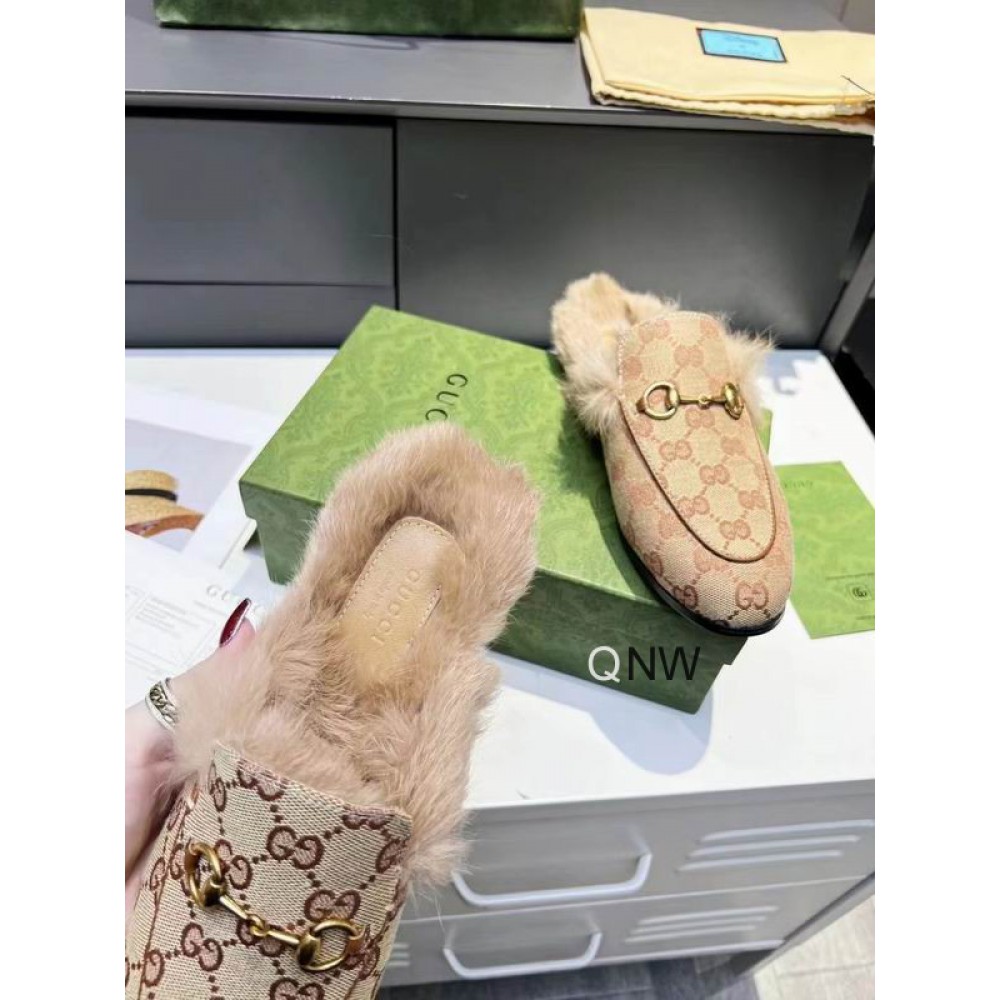 Gucci half slippers 36-46 fur Shoes