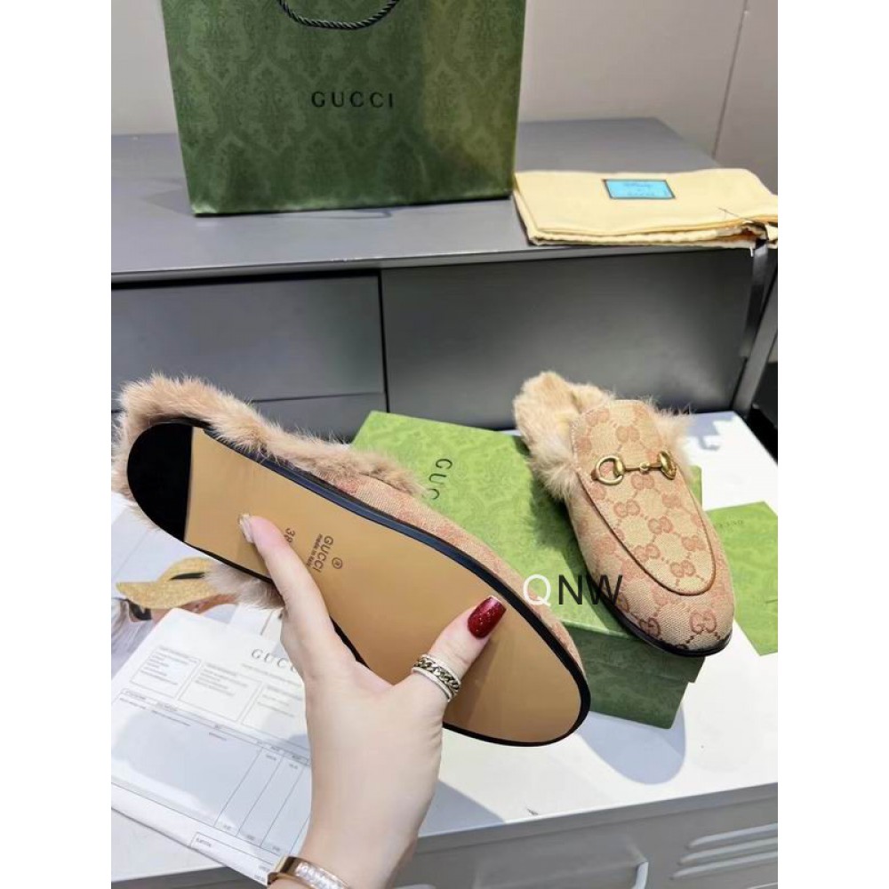 Gucci half slippers 36-46 fur Shoes