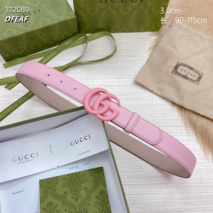 Gucci belt 3cm pink 95-125cm Accesories