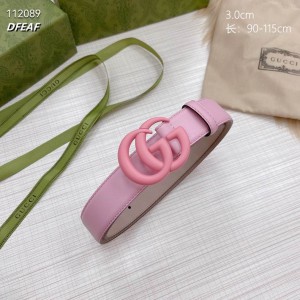 Gucci belt 3cm pink 95-125cm Accesories