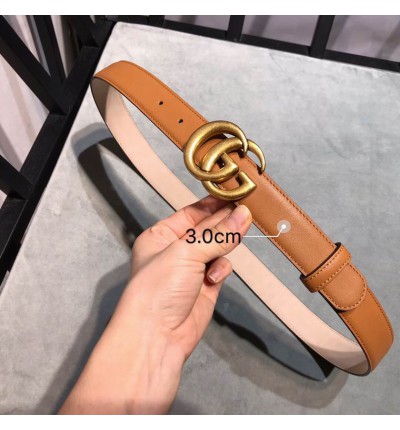 Gucci belt 3cm brown 95-125cm