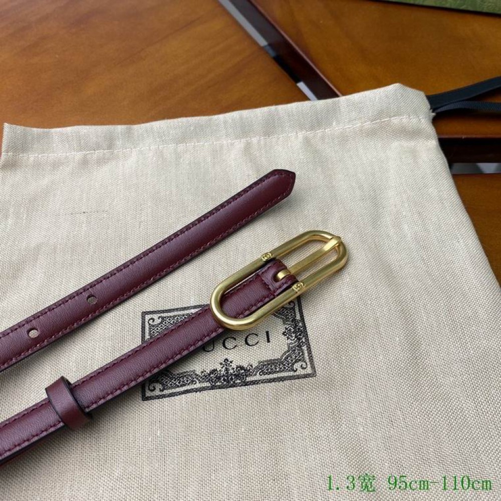 Gucci belt 1.5cm Accesories