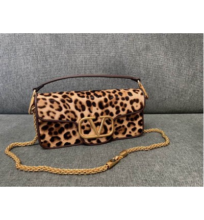 Valentino LOCÒ CALFSKIN SHOULDER BAG 27x13cm