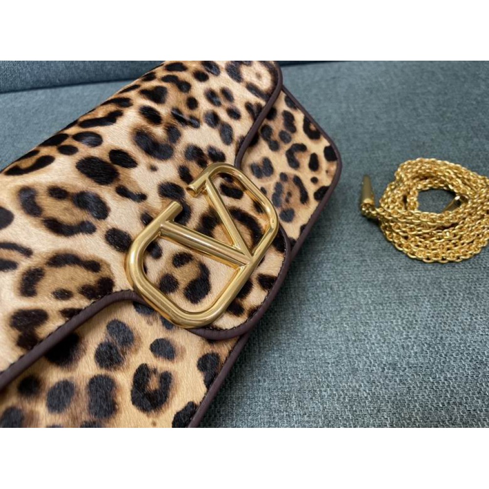 Valentino LOCÒ CALFSKIN SHOULDER BAG 27x13cm Bags