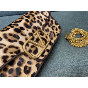 Valentino LOCÒ CALFSKIN SHOULDER BAG 27x13cm Bags