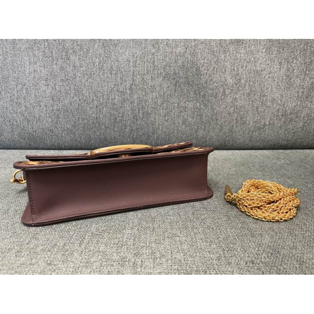 Valentino LOCÒ CALFSKIN SHOULDER BAG 27x13cm Bags