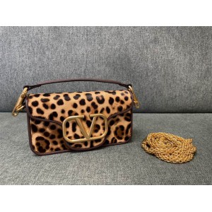 Valentino LOCÒ CALFSKIN SHOULDER BAG 20x11cm Bags