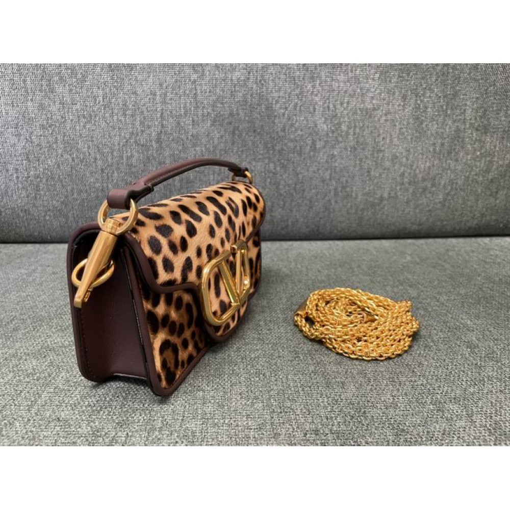 Valentino LOCÒ CALFSKIN SHOULDER BAG 20x11cm Bags