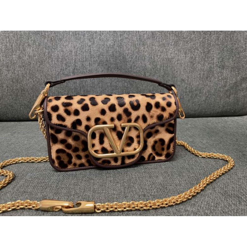 Valentino LOCÒ CALFSKIN SHOULDER BAG 20x11cm Bags
