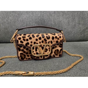 Valentino LOCÒ CALFSKIN SHOULDER BAG 20x11cm Bags