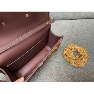 Valentino LOCÒ CALFSKIN SHOULDER BAG 20x11cm Bags