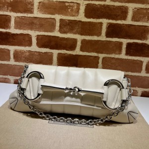 GUCCI HORSEBIT CHAIN MEDIUM SHOULDER BAG 38cm Bags
