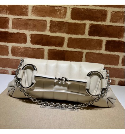 GUCCI HORSEBIT CHAIN MEDIUM SHOULDER BAG 38cm