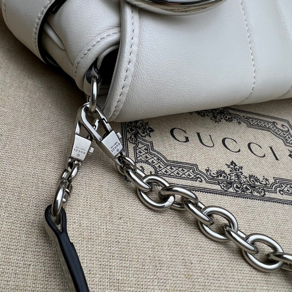 GUCCI HORSEBIT CHAIN MEDIUM SHOULDER BAG 38cm Bags