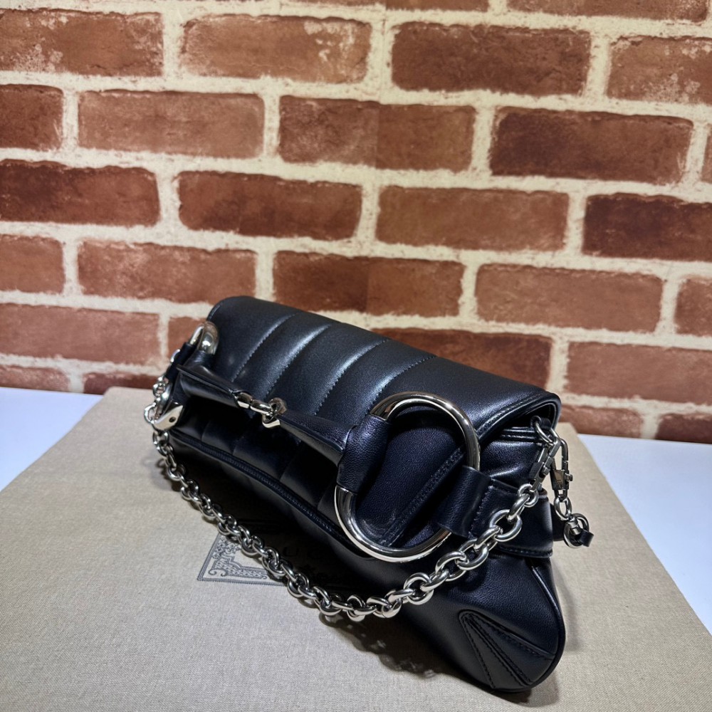 GUCCI HORSEBIT CHAIN MEDIUM SHOULDER BAG 38cm Bags