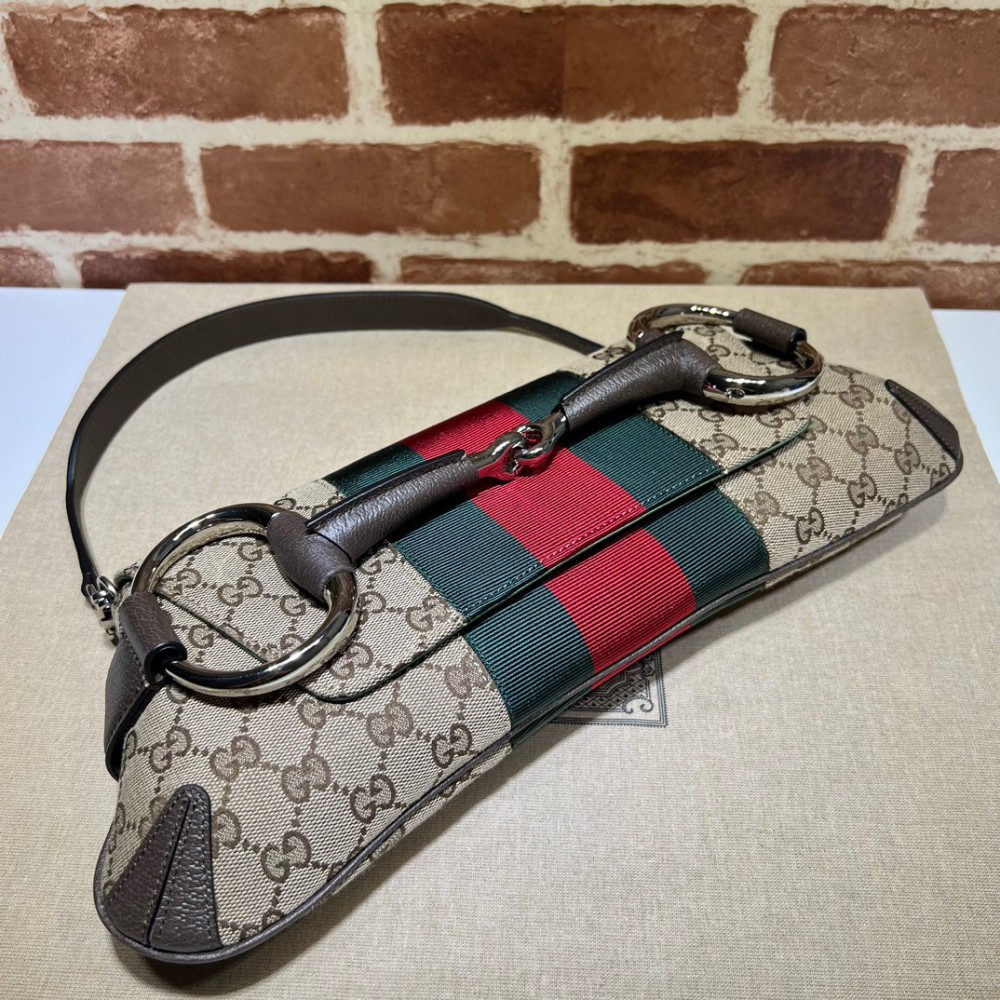 GUCCI HORSEBIT CHAIN MEDIUM SHOULDER BAG 38cm Bags