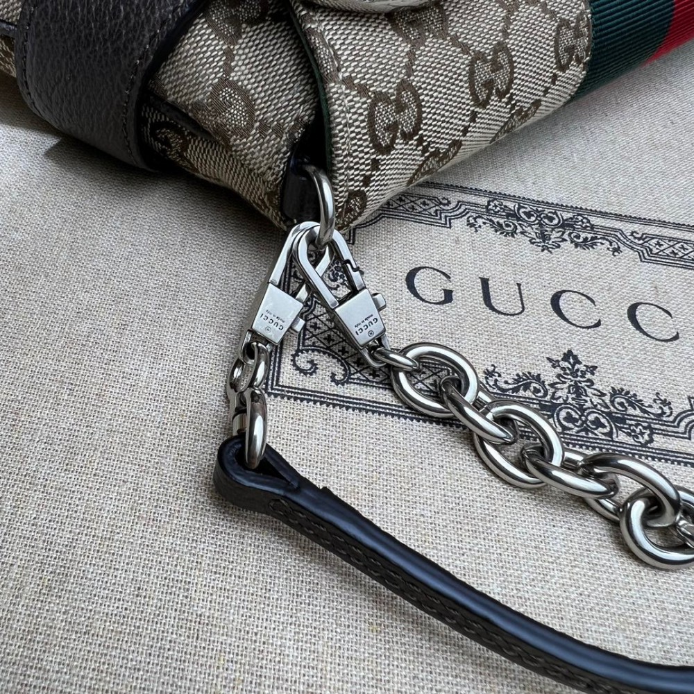 GUCCI HORSEBIT CHAIN MEDIUM SHOULDER BAG 38cm Bags