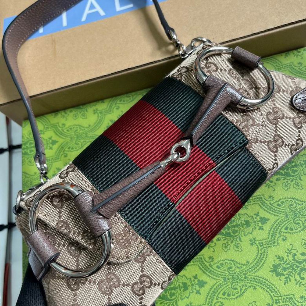 GUCCI HORSEBIT CHAIN SMALL SHOULDER BAG 27cm Bags