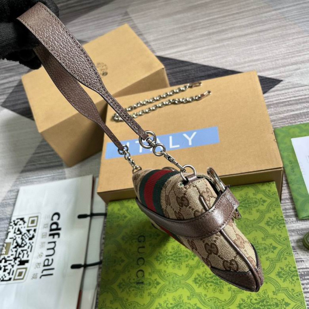 GUCCI HORSEBIT CHAIN SMALL SHOULDER BAG 27cm Bags