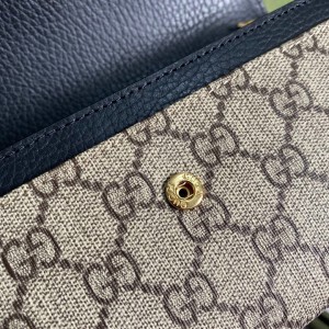 Gucci wallet on chain 19x10x4cm black Clutches