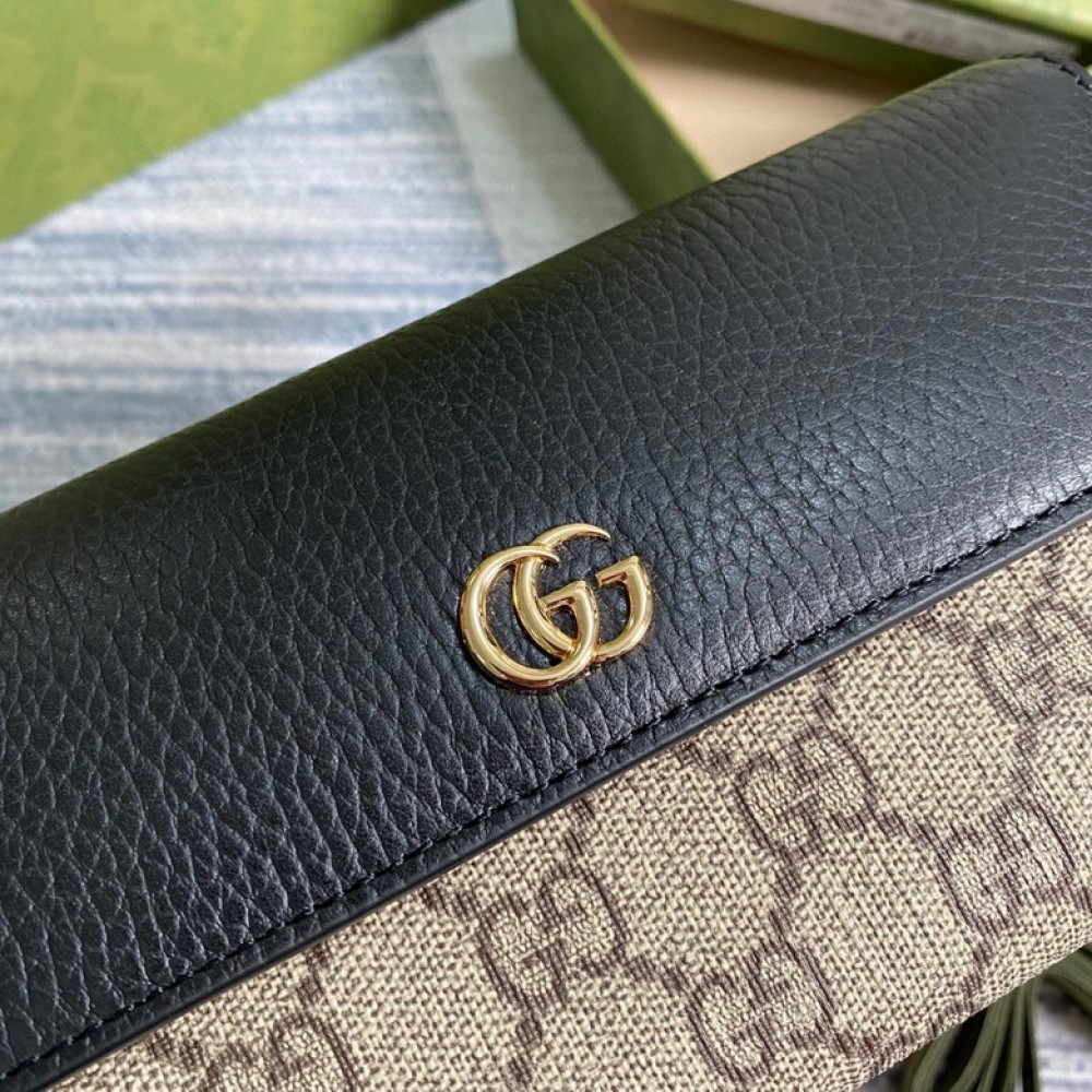 Gucci wallet on chain 19x10x4cm black Clutches