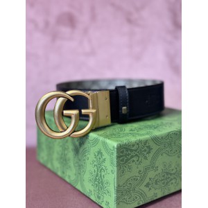Gucci belt 4cm canvas double face black 110cm max lenght Accesories
