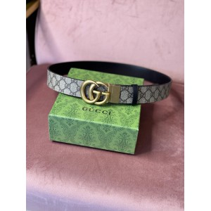 Gucci belt 4cm canvas double face black 110cm max lenght Accesories