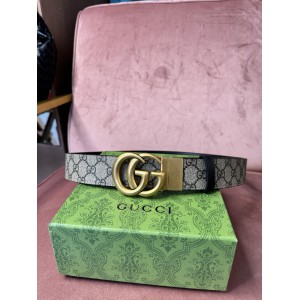 Gucci belt 4cm canvas double face black 110cm max lenght Accesories