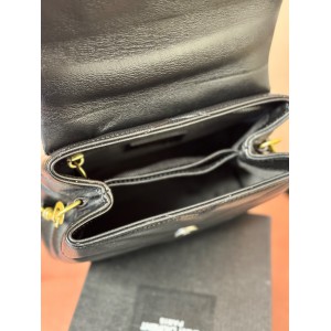 Ysl loulou toy bag 20cm black gold tone Bags