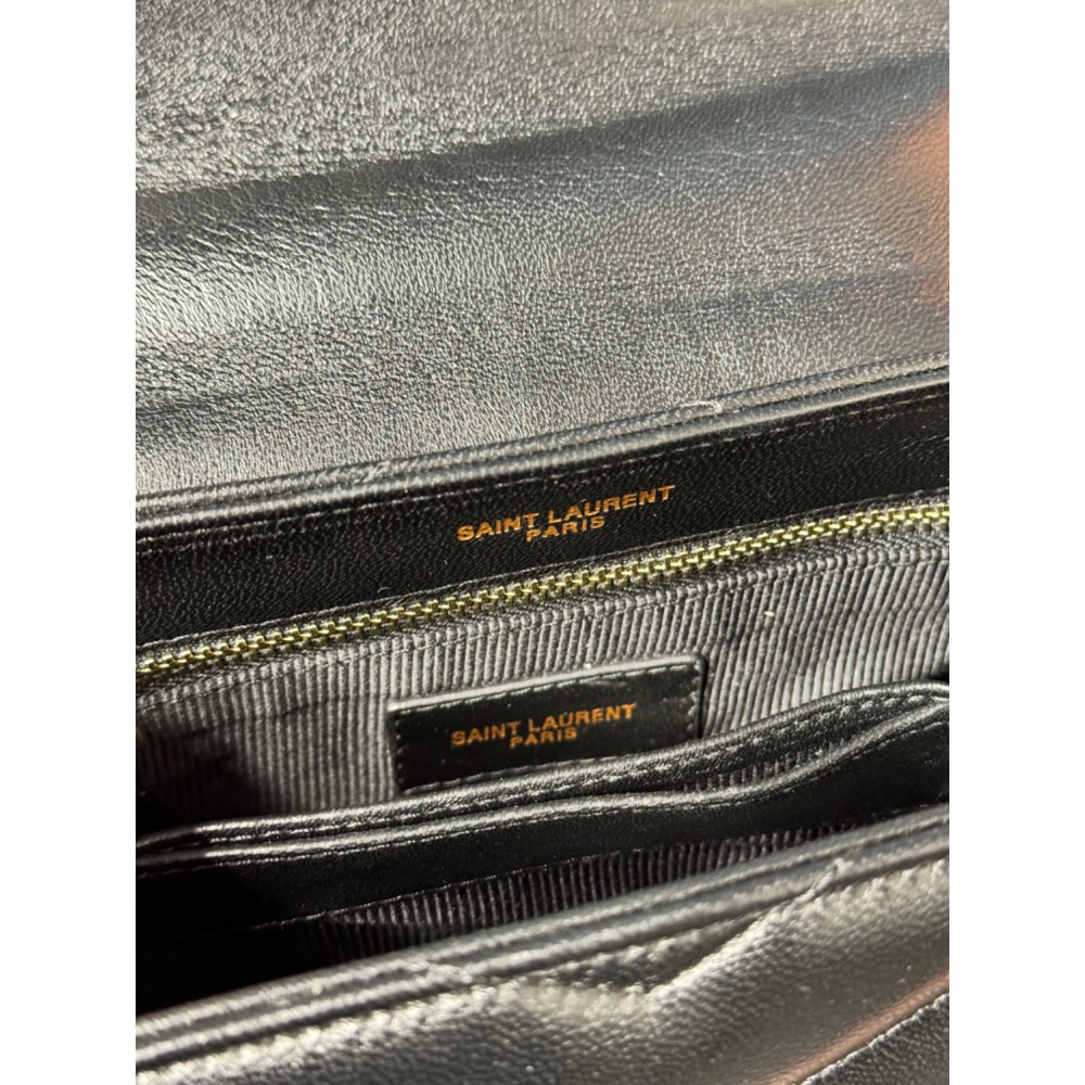 Ysl loulou toy bag 20cm black gold tone Bags