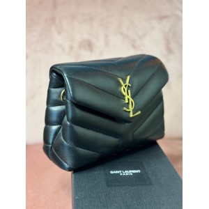 Ysl loulou toy bag 20cm black gold tone Bags