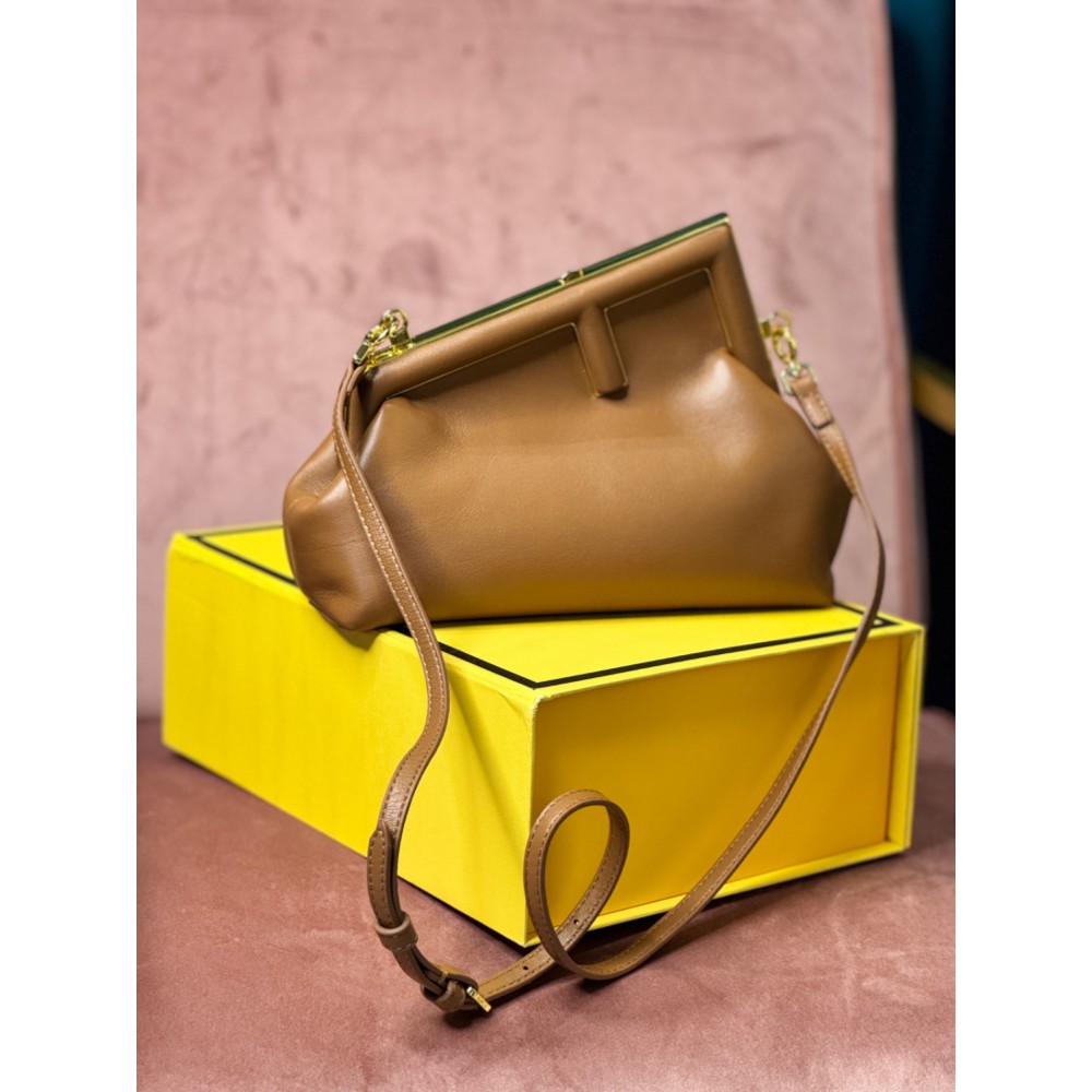 Fendi first 26cm brown Bags