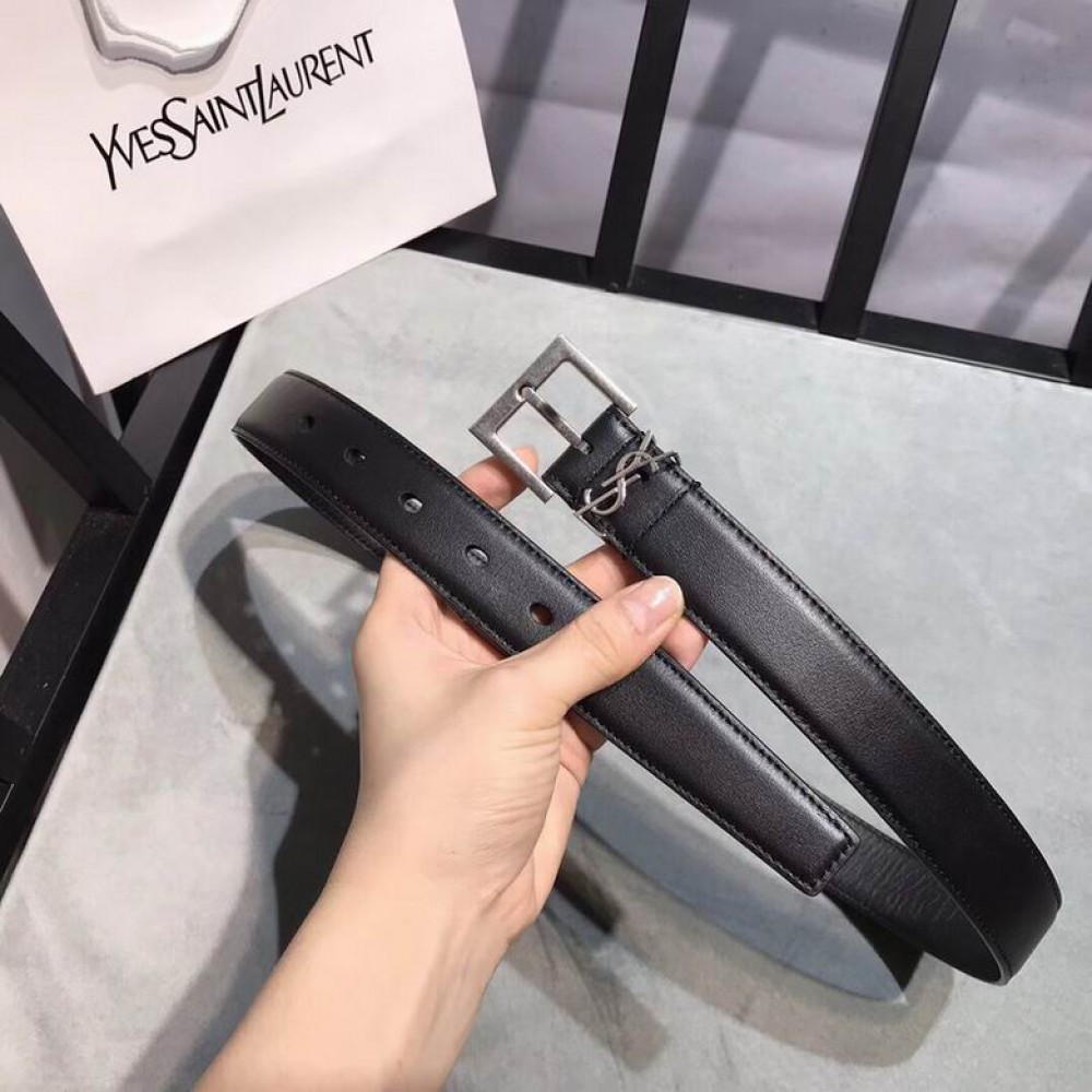 Ysl belt 2cm silver tone Accesories