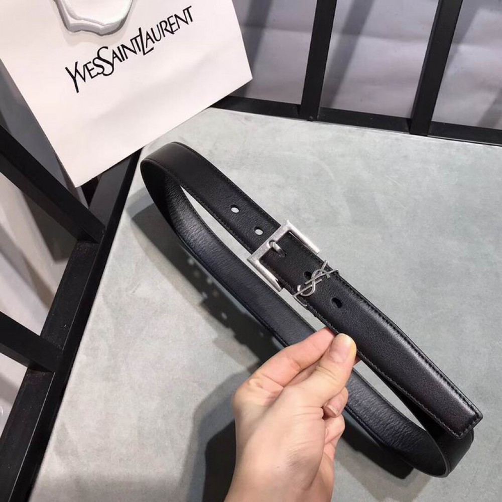 Ysl belt 2cm silver tone Accesories