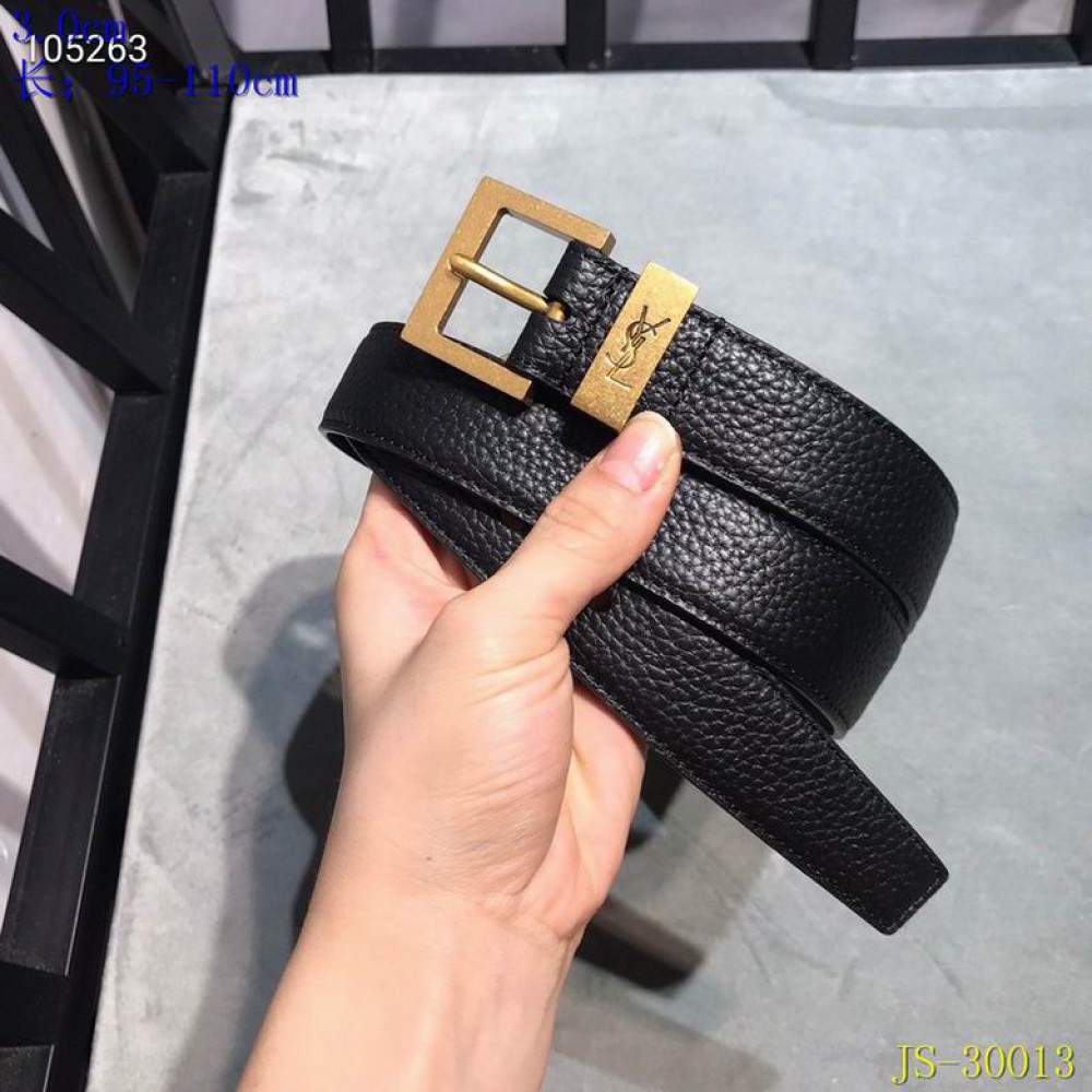 Ysl belt 3 cm gold tone Accesories
