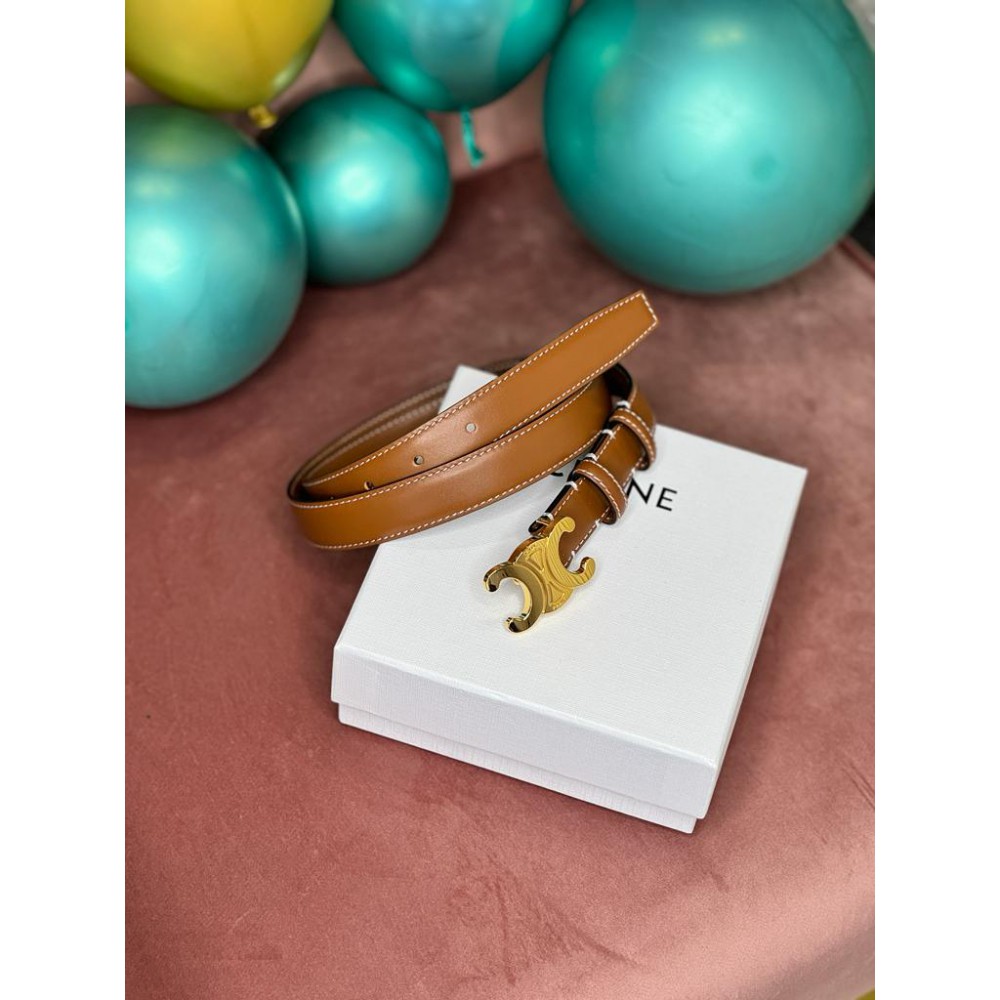 Celine belt 2.5cm brown Accesories
