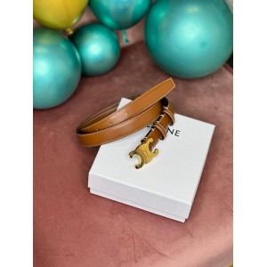 Celine belt 2.5cm brown Accesories