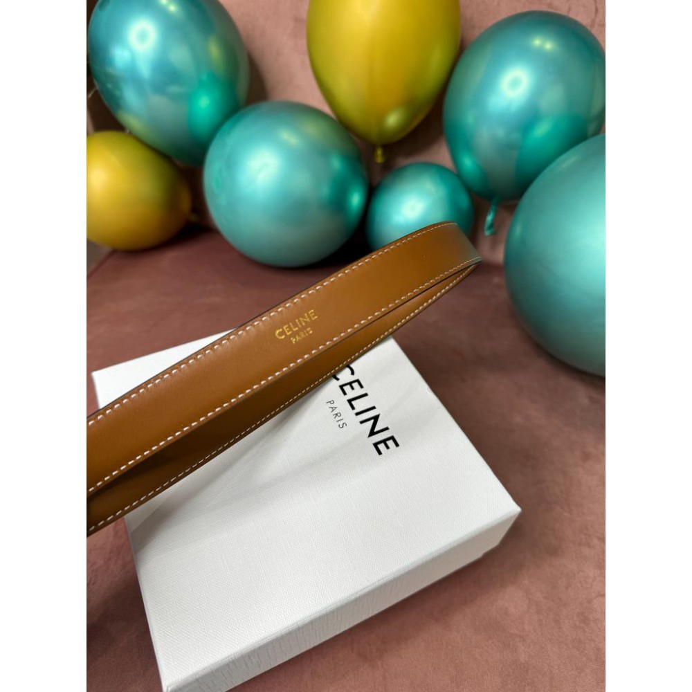 Celine belt 2.5cm brown Accesories