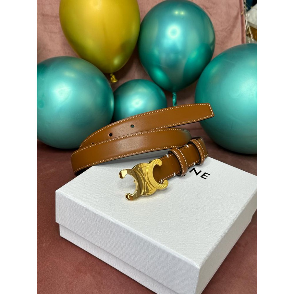 Celine belt 2.5cm brown Accesories