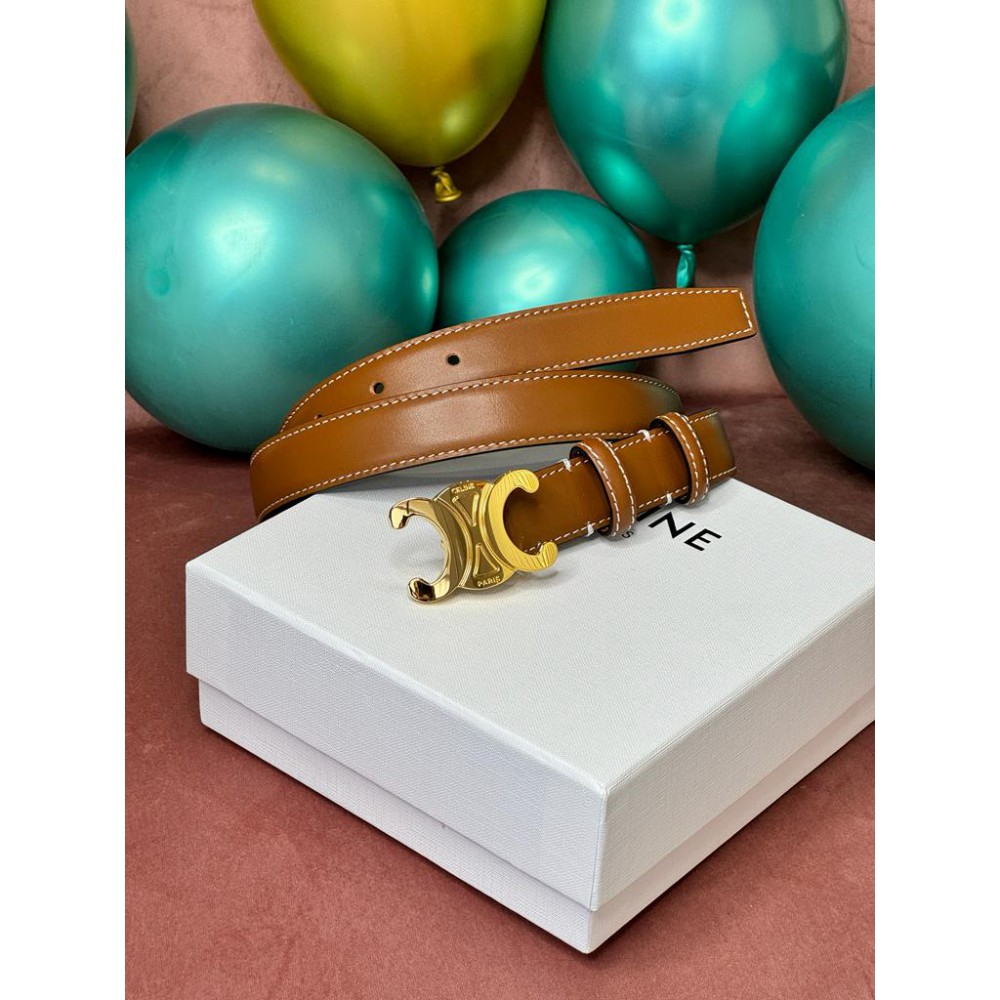 Celine belt 2.5cm brown Accesories