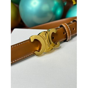 Celine belt 2.5cm brown Accesories