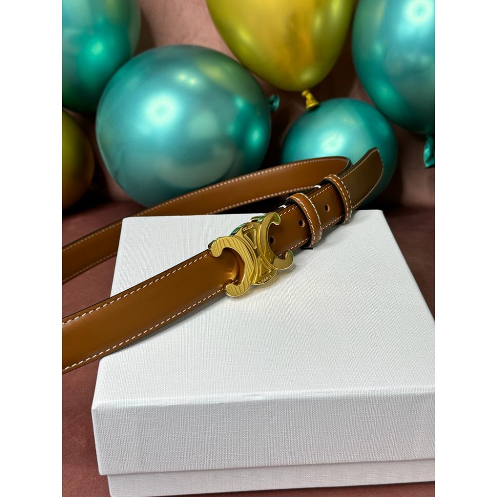 Celine belt 2.5cm brown Accesories