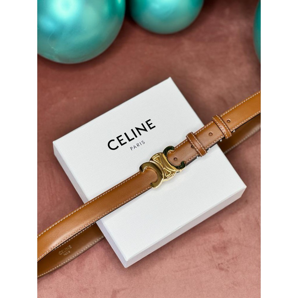 Celine belt 2.5cm brown Accesories