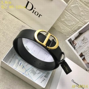 Dior belt 4 cm black Accesories