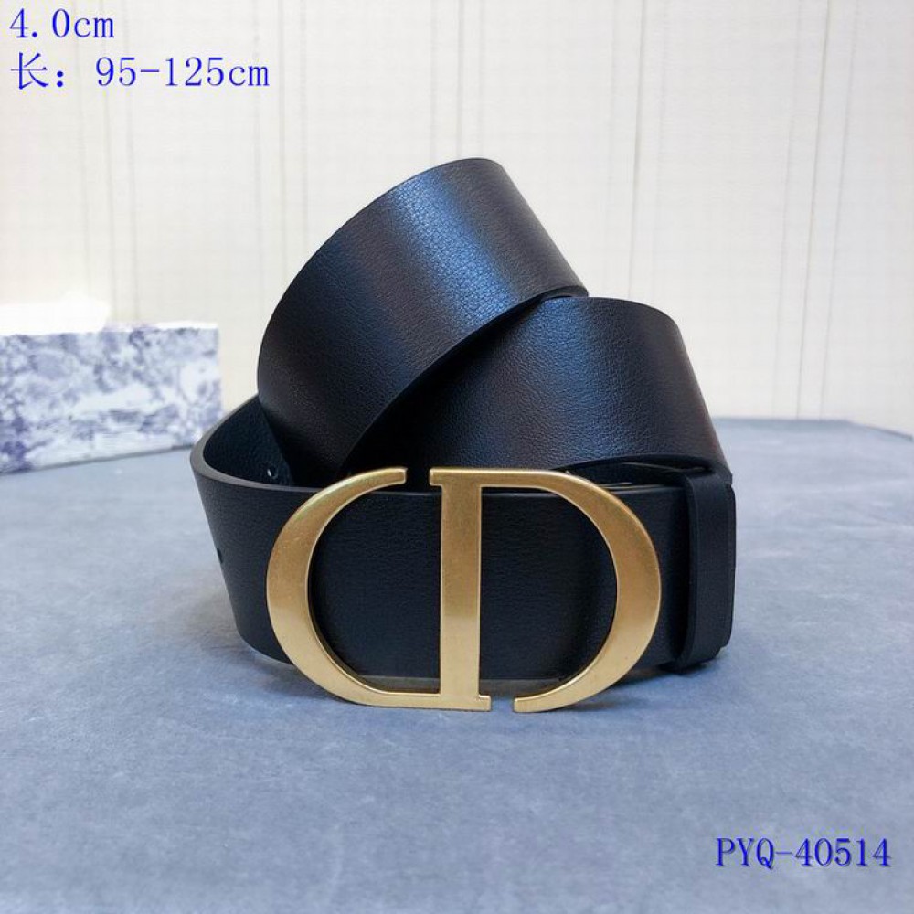 Dior belt 4 cm black Accesories