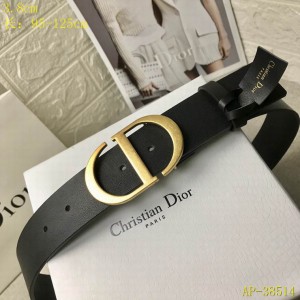 Dior belt 4 cm black Accesories