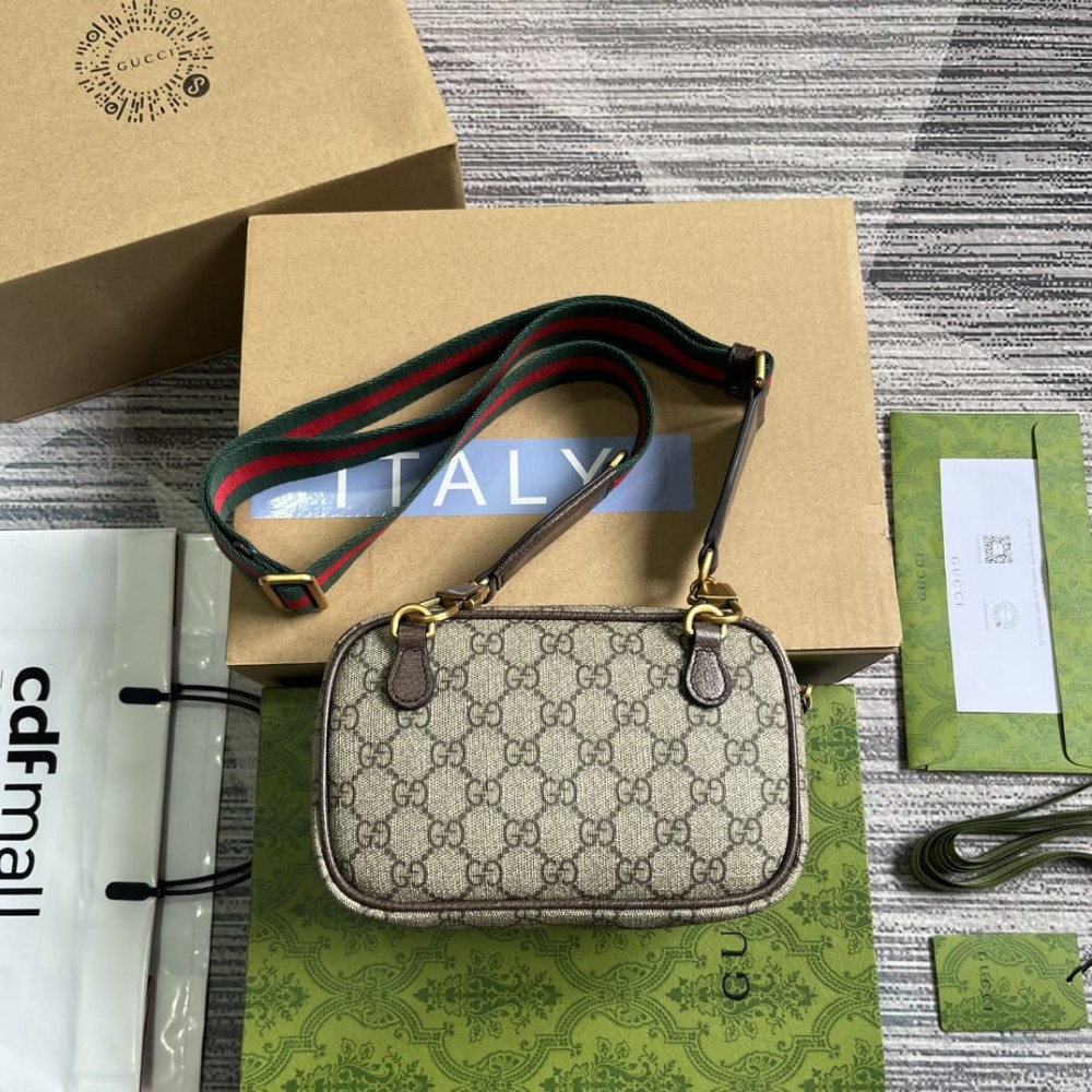 Gucci Ophidia GG Mini crossbody bag 19.5cm x12.5cm Bags