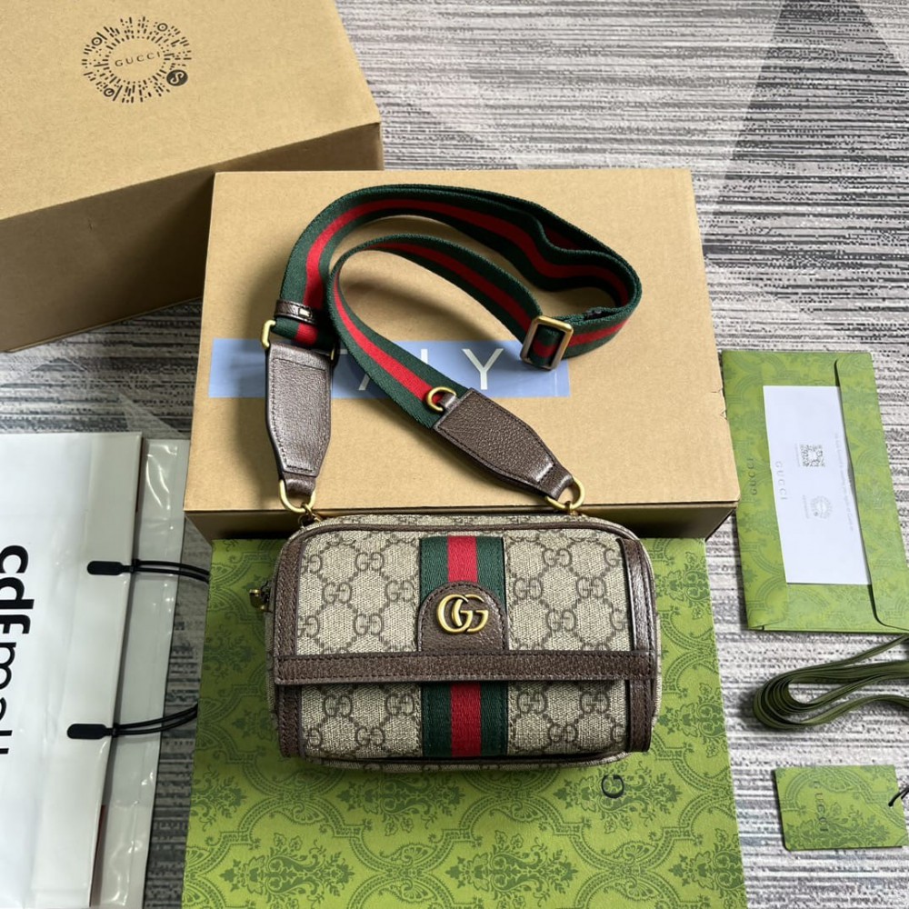 Gucci Ophidia GG Mini crossbody bag 19.5cm x12.5cm Bags